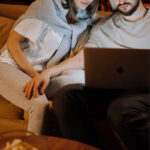couple watch movie