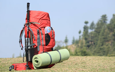 A stylish and functional backpack for the outdoorsy dad